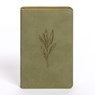 CSB Personal Size Bible, Sage Suedesoft Leathertouch - Csb Bibles by Holman - 9798384525424