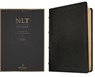 NLT Select Large Print Thinline Reference Bible, Filament Enabled (Goatskin Leather, Black, Red Letter) - New Living Translation - 9798400506543