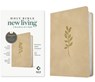 NLT Premium Value Compact Bible, Filament Enabled (LeatherLike, Ivory Vine) - New Living Translation - 9798400509834