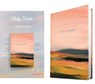 NLT Large Print Slimline Reference Bible (Hardcover, Pink Landscape, Red Letter) - New Living Translation - 9798400510021