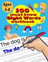 200 Must Know Sight Words Workbook - Eric Paul - 9798557786911
