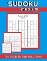 SUDUKO Medium 100 Puzzles and Solutions: Brain Games for Kids and Adults - DLM Designs - 9798589154665