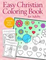 Easy Christian Coloring Book for Adults - Spring Lane Press - 9798643801351