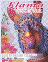 Llama Coloring Book - Color By Numbers For Adults - Color Questopia - 9798654934499