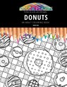 Donuts: AN ADULT COLORING BOOK: An Awesome Coloring Book For Adults - GRAY,  Maddy - 9798672745855