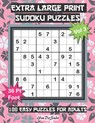 Extra Large Print Sudoku Puzzles: 100 Easy Puzzles for Adults and Seniors: Beautiful Modern Pink and Gray Leaf Design Sudoku Gift For Women (Floral Se - Youdosudo - 9798675720057