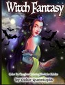 Witch Fantasy Color By Number Coloring Book For Adults - Color Questopia - 9798680378113