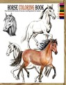 Horse coloring book: The Wonderful World of Horses Coloring Book for Adults - Yeti Jey Fox - 9798697964309