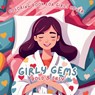 Girly Gems Bold & Easy Coloring Book - Scott E Bowser - 9798869359247