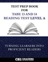 Test Prep Book for TABE 13 and 14 Reading Test Level A - Coaching for Better Learning - 9798869359261