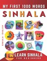 Learn Sinhala for Beginners, My First 1000 Words: Bilingual Sinhala - English Language Learning Book for Kids & Adults - DELAROSA,  Effie - 9798878508551