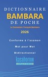 Dictionnaire Bambara de Poche - Kasahorow - 9798880207510