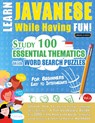 LEARN JAVANESE WHILE HAVING FUN! - FOR BEGINNERS - Linguas Classics - 9798896708025