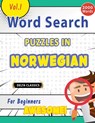 WORD SEARCH PUZZLES IN NORWEGIAN FOR BEGINNERS - AWESOME! VOL.1 - DELTA CLASSICS - Delta Classics - 9798896709565