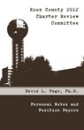 Knox County 2012 Charter Review Committee - David Page - 9798990650435
