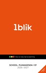 1blik School- Planagenda EF 2026-2027 - Bernadeth Arends- Hardlooper - 9789490245351