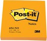Memoblok Post-it 654 76x76mm oranje - Post-it - 3134375328517