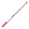 Pen 68 brush, premium brush viltstift, roze, per stuk - STABILO - 4006381583992