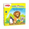 Spel Game meets Puzzle - Waar wonen de Leeuw en zijn Dierenvriendjes? - HABA - 4010168283395