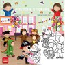 Kleurposter Luuk en Lotje. Het is Carnaval -  - 5407009982521