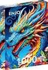 Blue Dragon (1000) - Enjoy Puzzle - 5949194021437