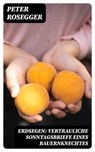 Erdsegen: Vertrauliche Sonntagsbriefe eines Bauernknechtes - Peter Rosegger - 8596547027201