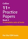 11+ Verbal Reasoning, Non-Verbal Reasoning & Maths Practice Papers Book 2 (Bumper Book with 4 sets of tests) - Collins 11+ ; Philip McMahon - 9780008483951