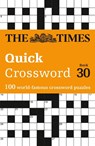 The Times Quick Crossword Book 30 - The Times Mind Games ; John Grimshaw - 9780008748821