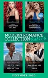 Modern Romance December 2020 Books 1-4: Cinderella's Christmas Secret / His Majesty's Forbidden Temptation / The Italian's Final Redemption / Bound as His Business-Deal Bride - Sharon Kendrick ; Maisey Yates ; Jackie Ashenden ; Kali Anthony - 9780008916411