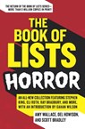 The Book of Lists: Horror - Amy Wallace ; Del Howison ; Scott Bradley - 9780061537264