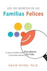 100 Simple Secrets of Happy Families - David Niven PhD - 9780061738012