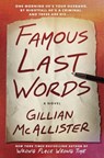 Famous Last Words - Gillian McAllister - 9780063385405