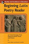 Beginning Latin Poetry Reader - Gavin Betts ; Daniel Franklin - 9780071458856