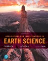 Applications and Investigations in Earth Science - Edward Tarbuck ; Frederick Lutgens ; Dennis Tasa - 9780134746241