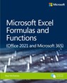 Microsoft Excel Formulas and Functions (Office 2021 and Microsoft 365) - Paul McFedries - 9780137559404