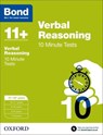 Bond 11+: Verbal Reasoning: 10 Minute Tests - Frances Down ; Bond 11+ - 9780192740700