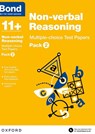 Bond 11+: Non-verbal Reasoning: Multiple-choice Test Papers (for GL Assessment & other 11 plus exams) - Alison Primrose ; Bond 11+ - 9780192740885