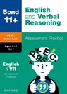 Bond 11+ CEM English & Verbal Reasoning Assessment Papers 8-9 Years (now Cambridge Select Insight) - Michellejoy Hughes ; Bond 11+ - 9780192779762