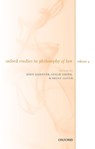 Oxford Studies in Philosophy of Law Volume 4 - John (Professor of Law and Philosophy Gardner ; Leslie (Professor of Law Green ; Brian (Professor of Jurisprudence Leiter - 9780192848871