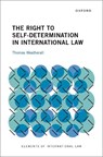 The Right to Self-Determination in International Law - Thomas Weatherall - 9780197798072