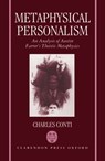 Metaphysical Personalism - Charles (Lecturer in Philosophy Conti - 9780198263388