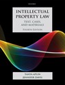 Intellectual Property Law - Tanya (Professor of Intellectual Property Law Aplin ; Jennifer (Fellow of Wolfson College Davis - 9780198842873