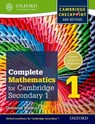 Complete Mathematics for Cambridge Lower Secondary 1 (First Edition) - Deborah Barton - 9780199137046