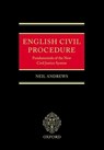 English Civil Procedure - ANDREWS,  Neil (Director of Studies in Law and Fellow, Clare College, Cambridge) - 9780199244256