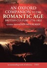 An Oxford Companion to the Romantic Age - Iain (Director Humanities Research Centre McCalman - 9780199245437