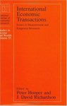 International Economic Transactions - Peter Hooper ; David Richardson - 9780226351353