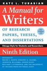 A Manual for Writers of Research Papers, Theses, and Dissertations, Ninth Edition - Kate L. Turabian - 9780226430577