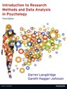 Introduction to Research Methods and Data Analysis in Psychology - Darren Langdridge ; Gareth Hagger-Johnson - 9780273756873