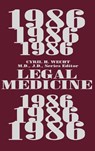 Legal Medicine 1986 - Cyril H. Wecht - 9780275925512