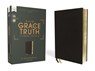NASB, The Grace and Truth Study Bible (Trustworthy and Practical Insights), Bonded Leather, Black, Red Letter, 1995 Text, Comfort Print - R. Albert Mohler Jr - 9780310088493
